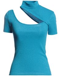 Berna - Turtleneck Polyacrylic, Cotton, Polyamide, Metallic Fiber, Elastane - Lyst
