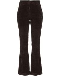 White Wise - Dark Pants Cotton, Elastane - Lyst