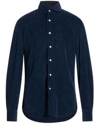 Finamore 1925 - Midnight Shirt Cotton - Lyst