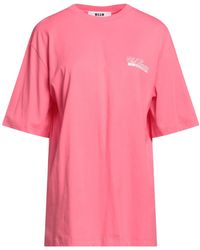 MSGM - T-shirt - Lyst
