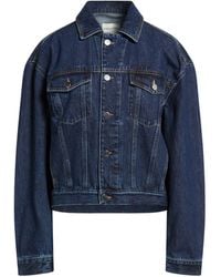 Loulou de Saison - Denim Outerwear Organic Cotton - Lyst