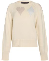 Antonia Zander - Cream Sweater Cashmere - Lyst