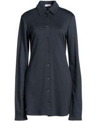 Rier - Charcoal Mini Dress Virgin Wool - Lyst
