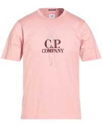 C.P. Company - Blush T-Shirt Cotton - Lyst
