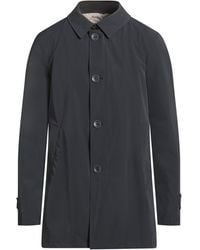 Herno - Midnight Overcoat & Trench Coat Polyester, Viscose - Lyst