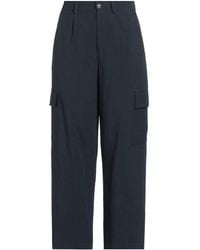 White Wise - Pants Viscose, Linen - Lyst