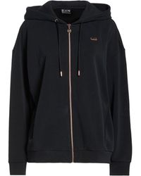 EA7 - Midnight Sweatshirt Polyester, Modal, Elastane - Lyst