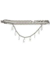 Moschino - Couture Belt Metal - Lyst