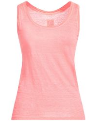 120% Lino - Tank Top - Lyst