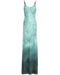 Just Cavalli Vestido largo - Verde