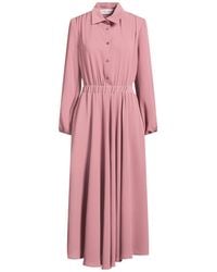 Shirtaporter - Midi Dress Polyester - Lyst
