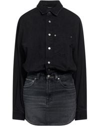 Haikure - Mini Dress Cotton, Lyocell - Lyst