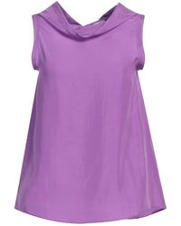 Alysi - Top Silk - Lyst