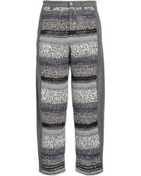 VITELLI - Pants Cotton, Wool, Polyester, Acrylic - Lyst