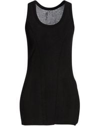 Masnada - Tank Top Cotton, Viscose - Lyst