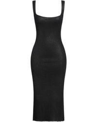 Pinko - Midi Dress Viscose, Polyester, Polyamide - Lyst