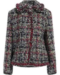 Etro - Light Jacket Wool, Synthetic Fibers, Mohair Wool, Cotton, Viscose - Lyst