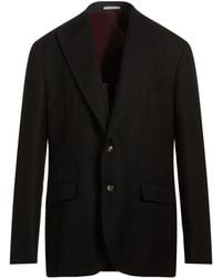 Brunello Cucinelli - Blazer Linen, Silk, Wool, Cotton - Lyst