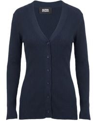 Alpha Studio - Cardigan Viscose, Polyester, Polyamide - Lyst