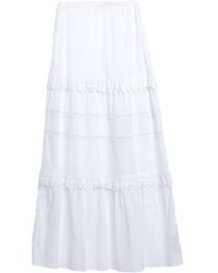 Liu Jo Long Skirt - White