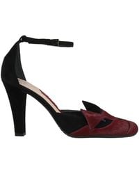 Dove Nuotano Gli Squali - Burgundy Pumps Leather - Lyst