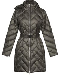 michael kors parka womens white