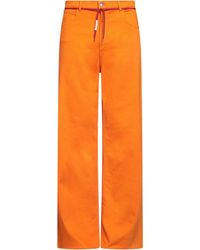 Marni - Jeans Cotton, Elastane, Cow Leather - Lyst