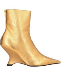 Pinko - Ankle Boots Leather - Lyst