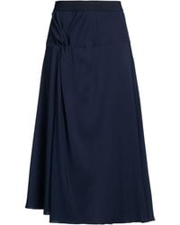 High - Midi Skirt - Lyst
