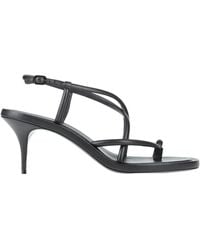McQueen - Sandals Strappy Calfskin - Lyst