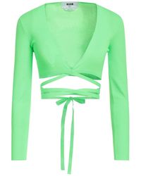 MSGM - Wickelpullover - Lyst