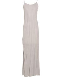 Masnada - Maxi Dress Cupro - Lyst