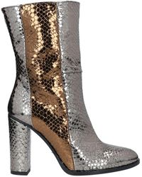 Tipe E Tacchi Ankle Boots - Metallic