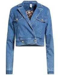 Liu Jo - Denim Outerwear Cotton, Polyester, Elastane - Lyst