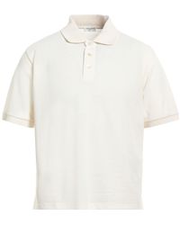 Saint Laurent - Ivory Polo Shirt Cotton, Polyester - Lyst