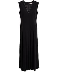 Purotatto - Maxi Dress Viscose, Polyester, Elastane - Lyst