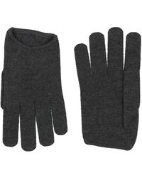 Brunello Cucinelli - Steel Gloves Cashmere, Polyester - Lyst