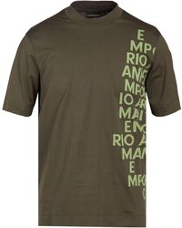 Emporio Armani - Dark T-Shirt Cotton - Lyst