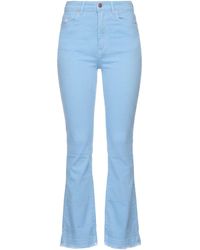 European Culture - Light Jeans Cotton, Polyester, Elastane - Lyst