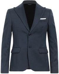 Daniele Alessandrini - Midnight Blazer Polyester, Viscose, Elastane - Lyst