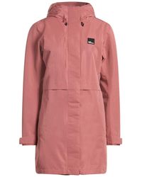 Jack Wolfskin - Overcoat & Trench Coat Recycled Polyester - Lyst