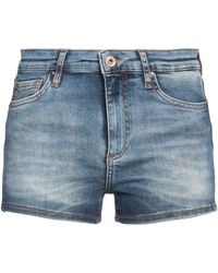 ARMANI EXCHANGE - Denim Shorts Cotton, Polyester, Elastane - Lyst