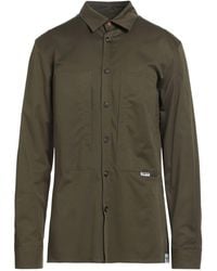 Berna - Military Shirt Cotton, Elastane - Lyst