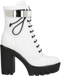 Giuseppe Zanotti - Ankle Boots Leather - Lyst