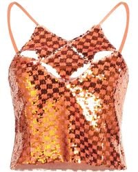 Isabelle Blanche - Top Polyester, Acetate - Lyst