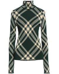 Burberry - Turtleneck Wool, Polyester, Polyamide, Elastane - Lyst