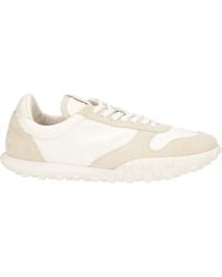 Jil Sander - Ivory Sneakers Leather, Textile Fibers - Lyst