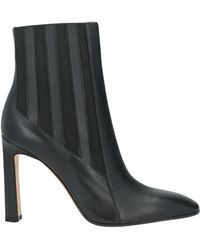 Sergio Rossi - Ankle Boots Leather, Elastic Fibres - Lyst