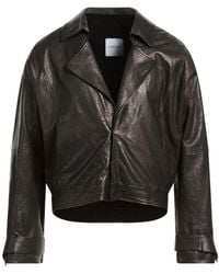MARSĒM - Jacket Leather - Lyst