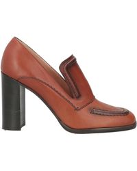 Alberta Ferretti - Loafers Leather - Lyst